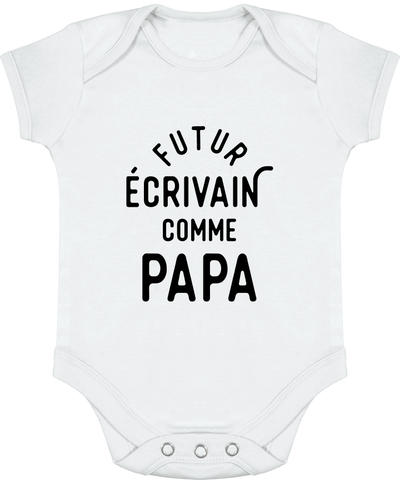 Body bébé Futur écrivain comme papa