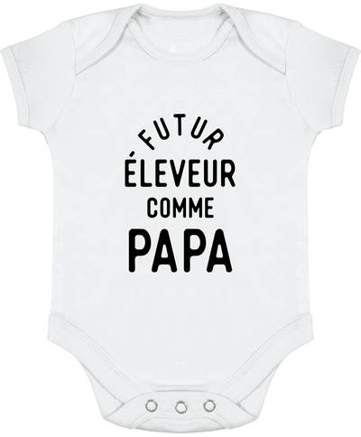 Body bébé Futur éleveur comme papa