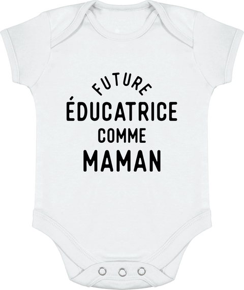 Body bébé Future éducatrice comme maman