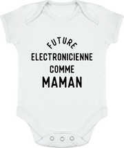 Body bébé Future électronicienne comme maman