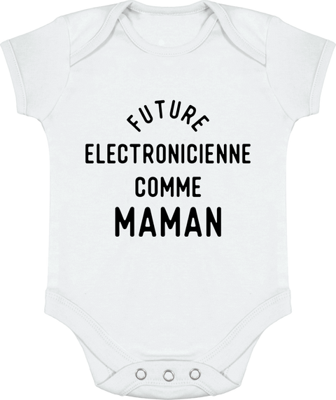 Body bébé Future électronicienne comme maman