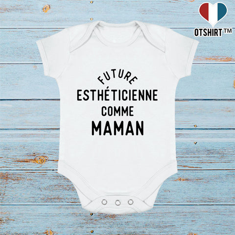 Body bébé Future esthéticienne comme maman