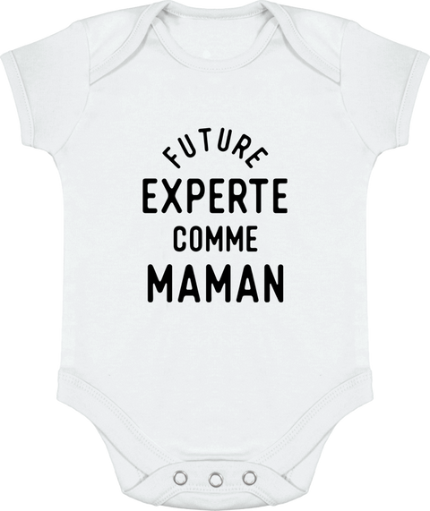 Body bébé Future experte comme maman