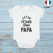Body bébé Futur fêtard comme papa