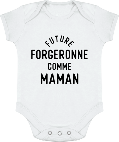 Body bébé Future forgeronne comme maman