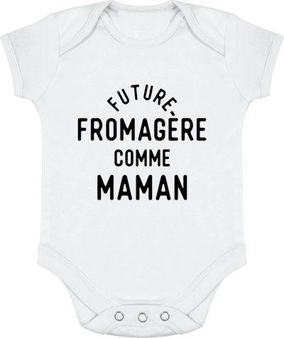 Body bébé Future fromagère comme maman