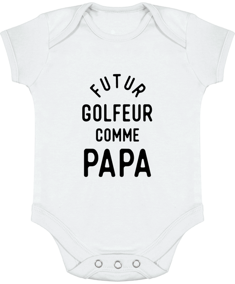 Body bébé Futur golfeur comme papa