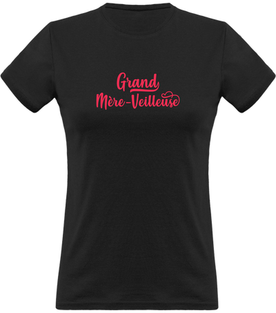 T shirt femme grand mère-veilleuse