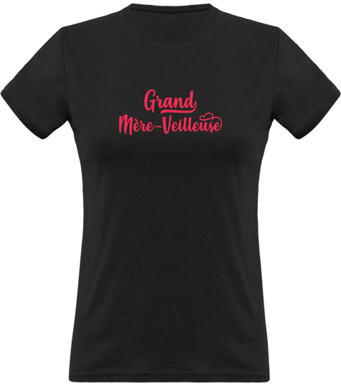 T shirt femme grand mère-veilleuse