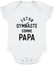 Body bébé Futur gymnaste comme papa