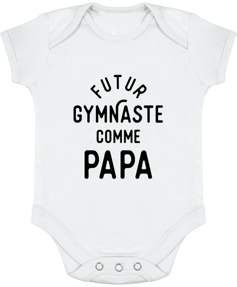 Body bébé Futur gymnaste comme papa