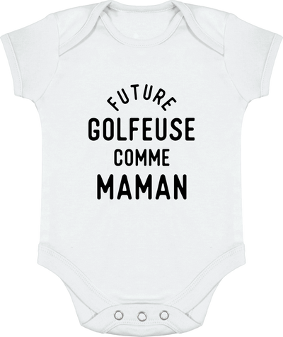 Body bébé Future golfeuse comme maman