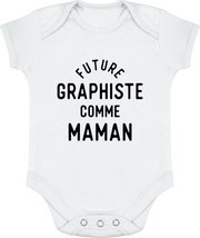 Body bébé Future graphiste comme maman