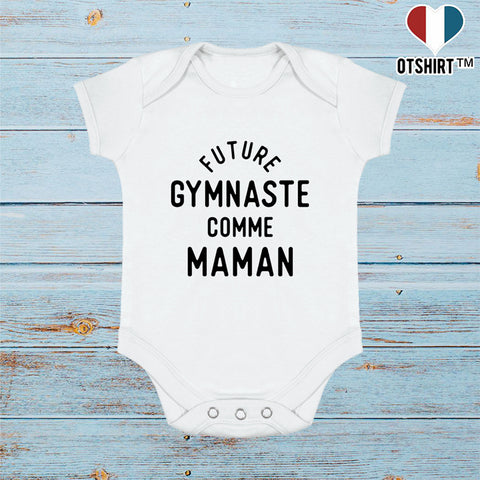 Body bébé Future gymnaste comme maman