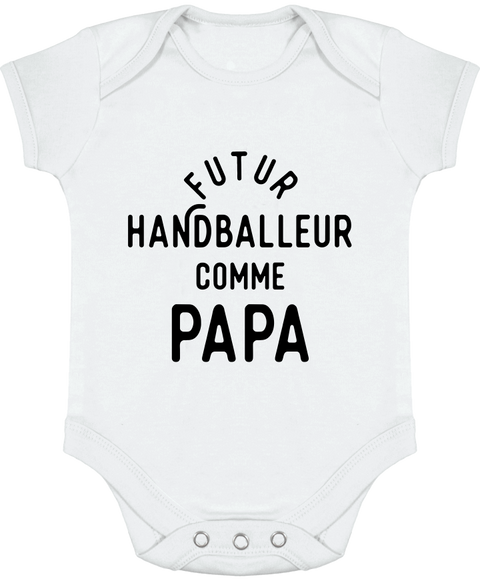 Body bébé Futur handballeur comme papa