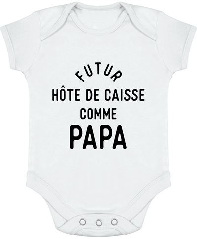 Body bébé Futur hôte de caisse comme papa