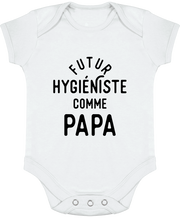 Body bébé Futur hygiéniste comme papa