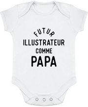 Body bébé Futur illustrateur comme papa