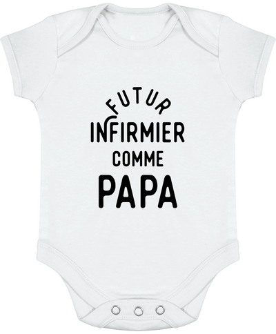 Body bébé Futur infirmier comme papa