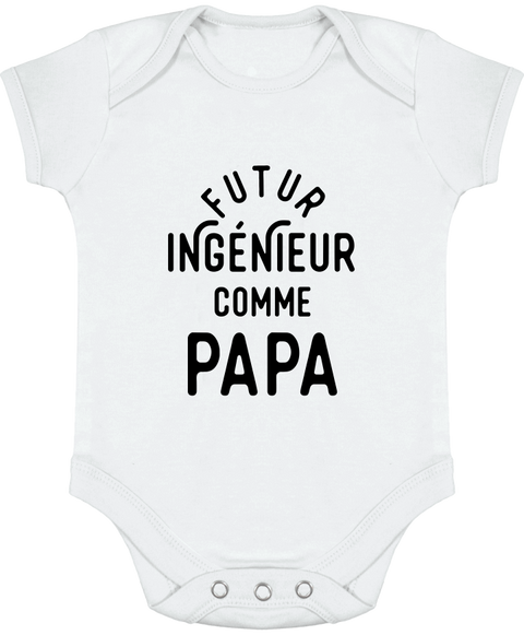 Body bébé Futur ingénieur comme papa