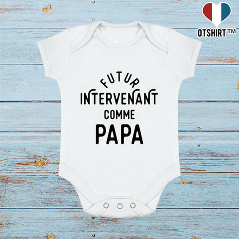 Body bébé Futur intervenant comme papa