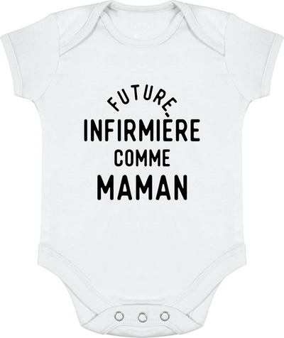 Body bébé Future infirmière comme maman