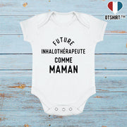 Body bébé Future inhalothérapeute comme maman