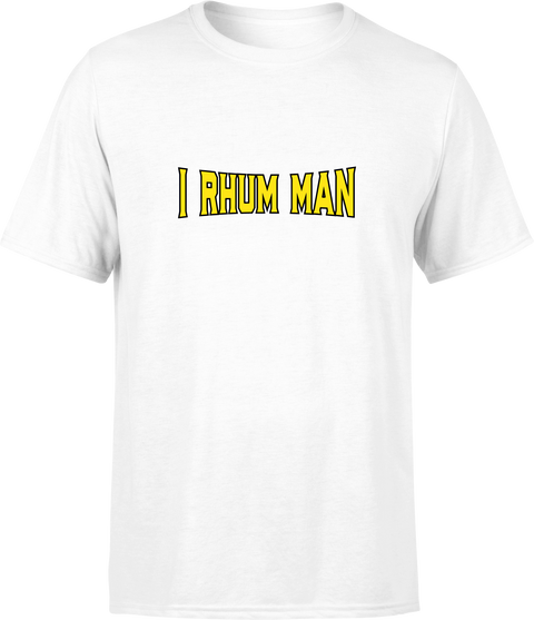 T shirt pas cher homme i rhum man