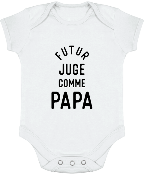 Body bébé Futur juge comme papa