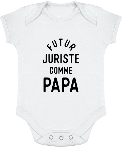 Body bébé Futur juriste comme papa