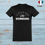  T shirt homme j'peux pas j'ai boomerang