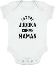Body bébé Future judoka comme maman