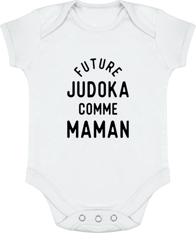 Body bébé Future judoka comme maman