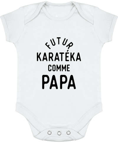 Body bébé Futur karatéka comme papa