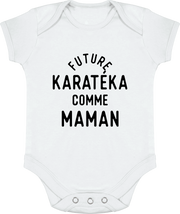 Body bébé Future karatéka comme maman