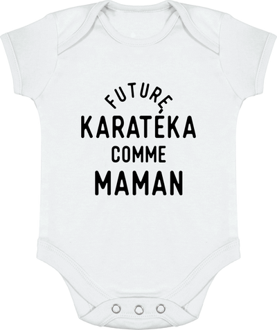 Body bébé Future karatéka comme maman