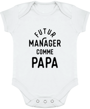 Body bébé Futur manager comme papa
