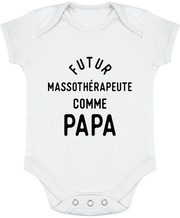 Body bébé Futur massothérapeute comme papa
