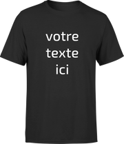  T shirt homme personnalisé avec votre texte