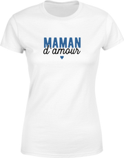 T shirt pas cher femme maman d'amour