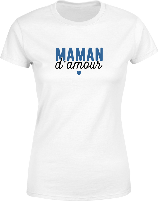 T shirt pas cher femme maman d'amour