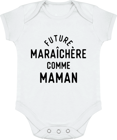 Body bébé Future maraîchère comme maman