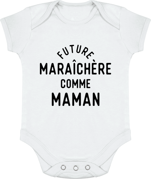 Body bébé Future maraîchère comme maman