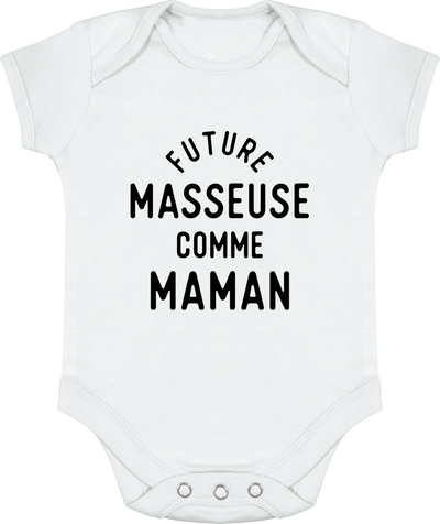 Body bébé Future masseuse comme maman