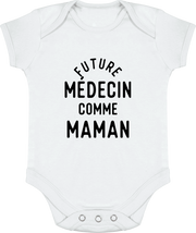 Body bébé Future médecin comme maman