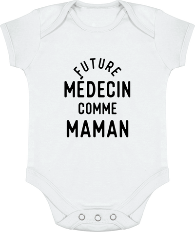 Body bébé Future médecin comme maman