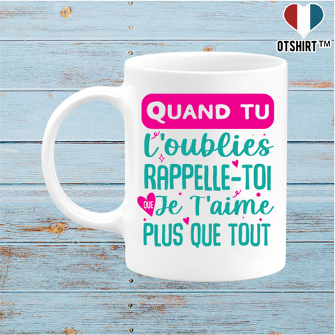 Mug quand tu l'oublies