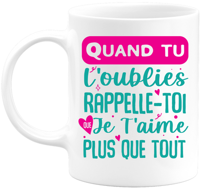 Mug quand tu l'oublies