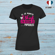 T shirt femme besoin de papouilles