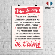 Affiche mon amour